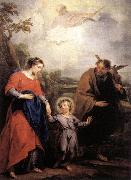 WIT, Jacob de Holy Family and Trinity oil on canvas